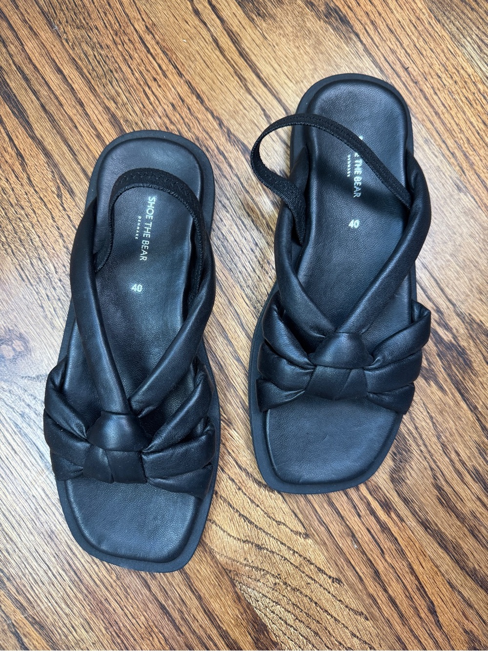 Shoe the Bear Krista Slingback Leather Sandals Women’s 40/US 9 NWB